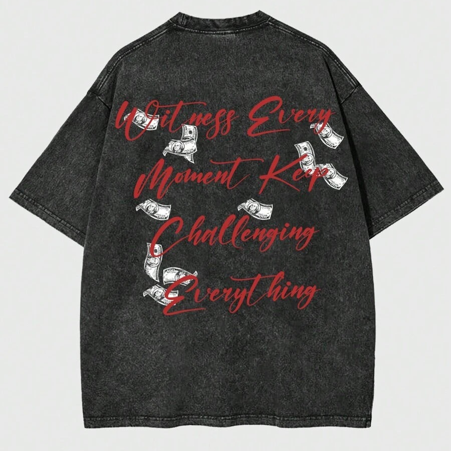 Kaos Grafis Vintage Washed Mon - Acid Wash Vintage Graphic T Shirt ulasan dan harga