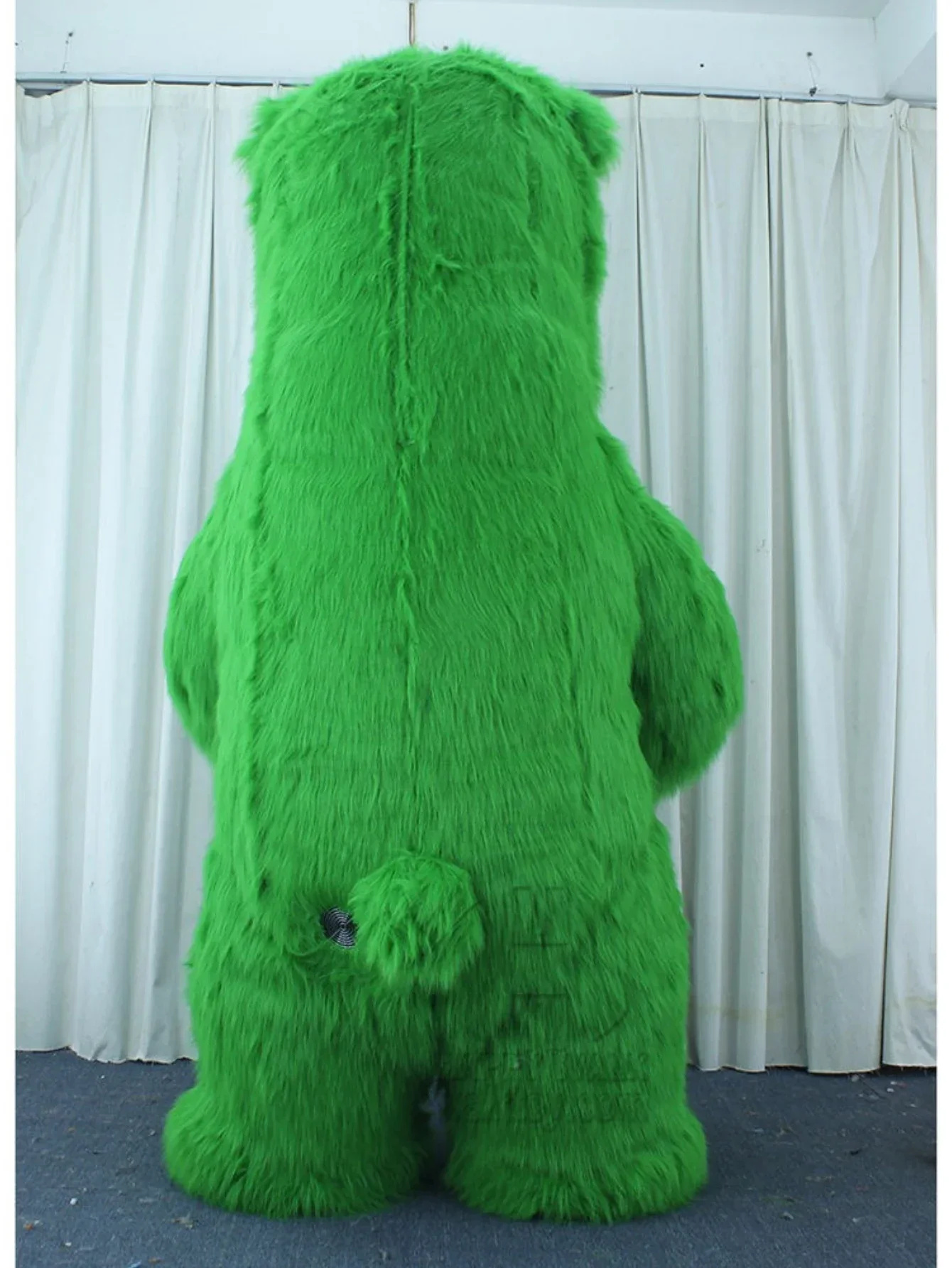 Kostum Maskot Beruang Hijau Be - Suits ulasan dan harga