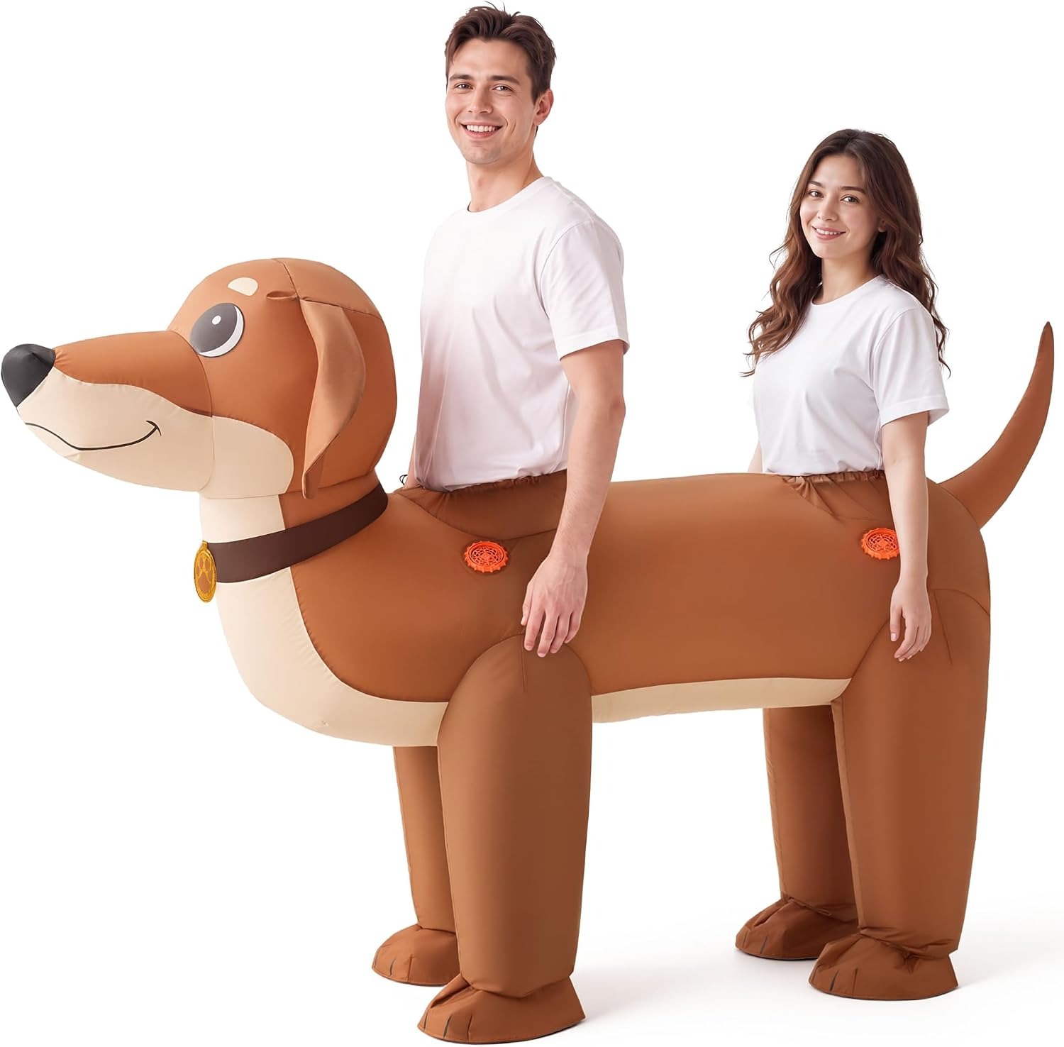 Kostum Dachshund Tiup yang Men - Suits ulasan dan harga